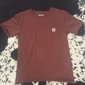 Women’s Carhartt brown t-shirt, size small